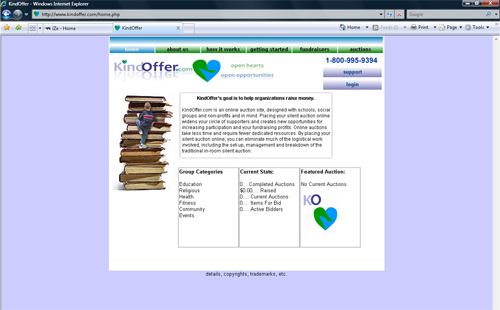 KindOffer Website